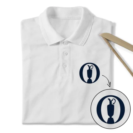 New Release Embroidered Polo Taylor Made The Open Championship Embroidered Apparel PTTO1223EBD02TM